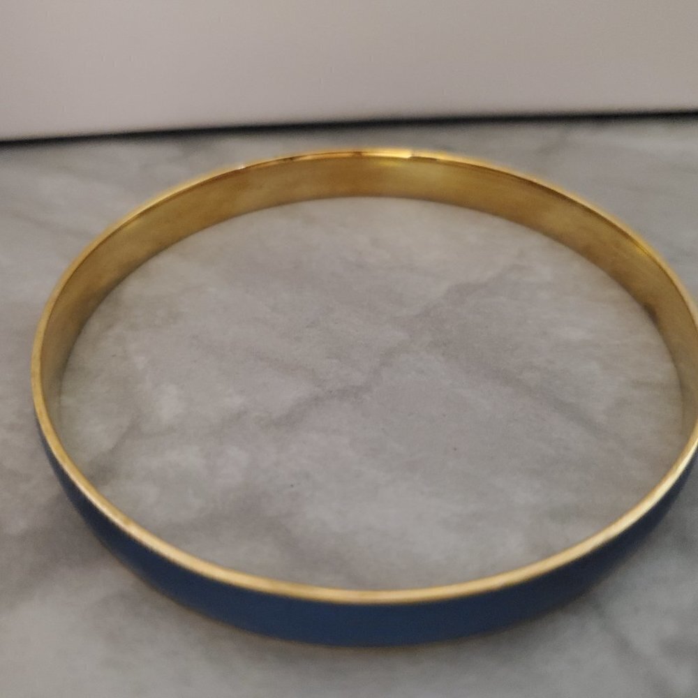 💙 Vintage Y2k 00s 2000's J. Crew Blue Bangle 💙 - Picture 10 of 15